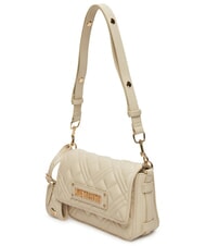 LOVE MOSCHINO QUILTED S Mini-Umh&auml;ngetasche Elfenbein - Damentaschen - 3