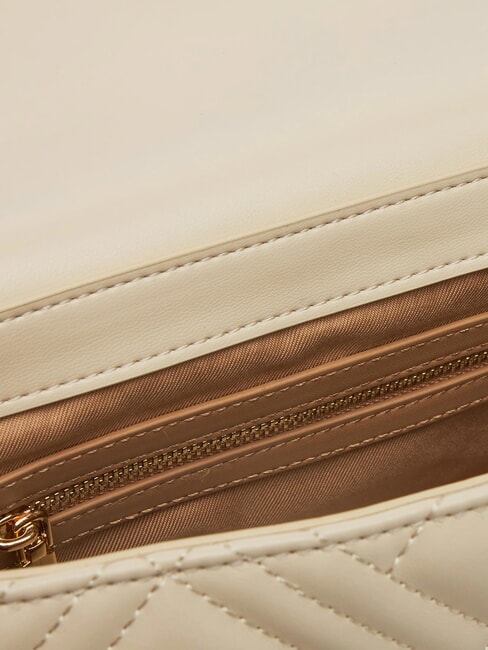 QUILTED S Mini-Umh&auml;ngetasche Elfenbein - Damentaschen