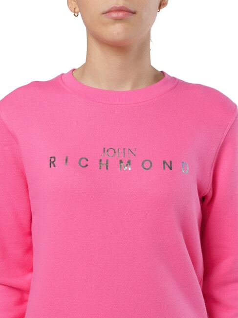 HABID Sweatshirt mit Rundhalsausschnitt aus Baumwolle Barbie - Sweatshirts Damen