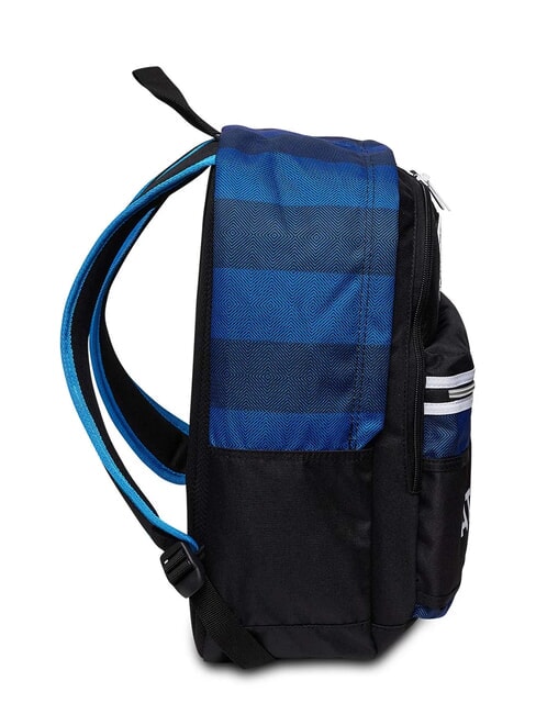 1907 2-F&auml;cher-Rucksack Schwarz - Rucks&auml;cke f&uuml;r Schule &amp; Freizeit