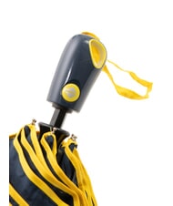 FERR&Egrave; MINI Regenschirm mit automatischem &Ouml;ffnen/Schlie&szlig;en marineblau / gelb - Regenschirme - 4