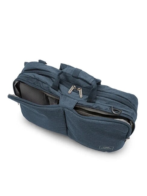 MILLENNIUM Schulranzen-Rucksack mit 2 Rei&szlig;verschl&uuml;ssen blu navy - Rucks&auml;cke f&uuml;r Schule &amp; Freizeit
