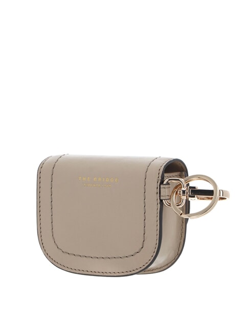 FEDERICA Leder-Geldb&ouml;rse mit Schl&uuml;sselring Butter abb. Gold - Brieftaschen Damen