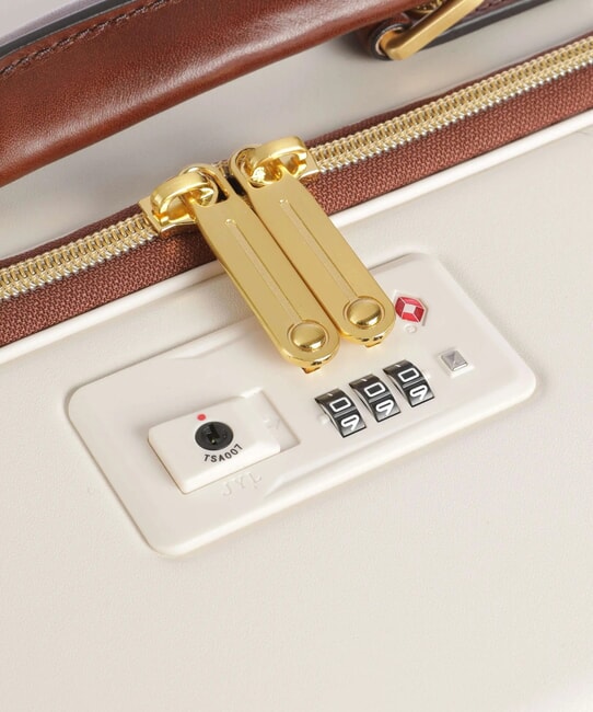 STORY  Gro&szlig;er Trolley natur / braun abk. Gold - Harte Trolleys