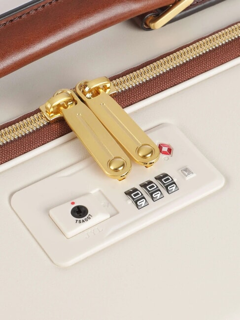 STORY  Mittlerer Trolley  natur / braun abk. Gold - Harte Trolleys