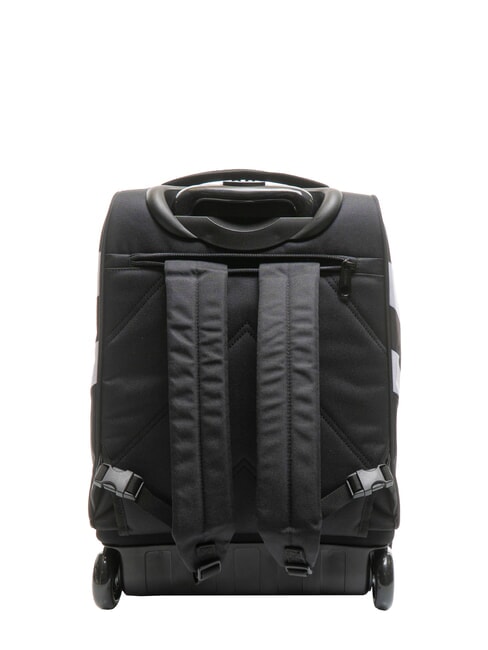 #BOOTIT Rucksack mit Trolley STREIFEN SCHWARZ / WEISS - Rucks&auml;cke mit Trolleyfunktion
