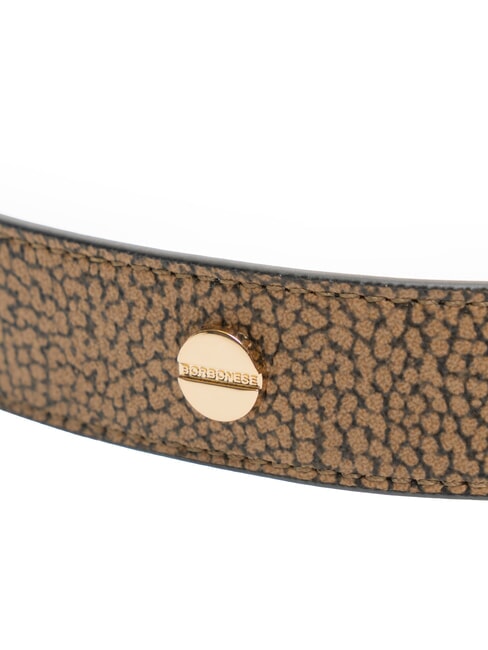 GRAFFITI G&uuml;rtel mit Nieten natur op / schwarz - G&uuml;rtel