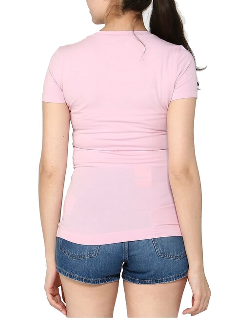 CN SS LOGO Kurzarm-T-Shirt lila creme - T-Shirts und Tops f&uuml;r Damen