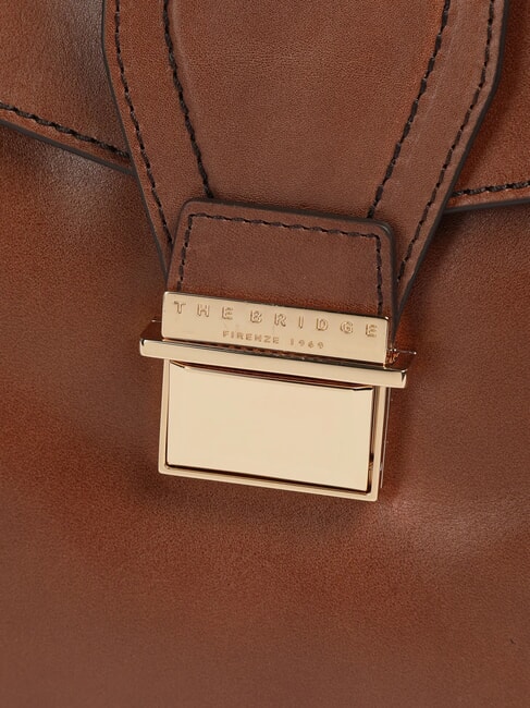 DANTE Aktentasche aus Leder f&uuml;r &Auml;rzte BRAUN - Arbeitstaschen