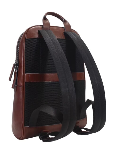 FILIPPO Lederrucksack, 13"-Laptopfach Braun / Ruthenium - PC-Rucks&auml;cke