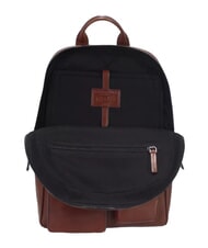 THE BRIDGE FILIPPO Lederrucksack, 13"-Laptopfach Braun / Ruthenium - PC-Rucks&auml;cke - 5