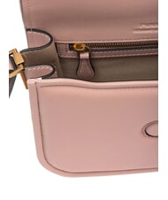 PINKO LOVE BOX Mini-Tasche aus Nappaleder mit &Uuml;berschlag Puder-Antikgold - Damentaschen - 4