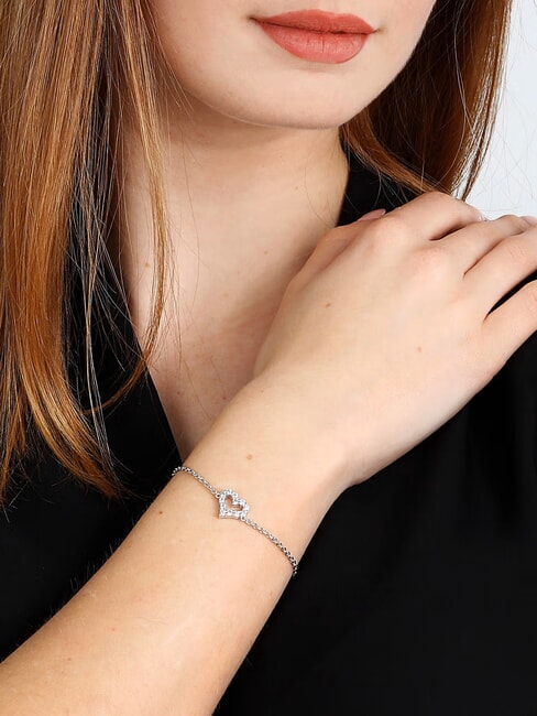 TESORI  925 Silber Armband mit Zirkonia SILBER - Armb&auml;nder