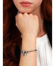 MORELLATO DROPS  Stahlarmband mit Kristallanh&auml;nger - Armb&auml;nder