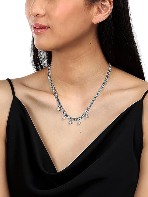 COLORI Halskette SILBER - Halsketten