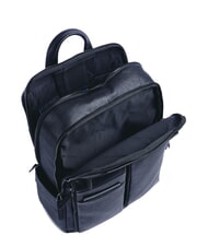 PIQUADRO PAAVO Laptop-Rucksack 14", aus Leder Blau - PC-Rucks&auml;cke - 4