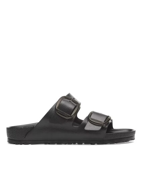 ARIZONA BIG BUCKLE EVA Gummipantoffeln Schwarz - Damenschuhe