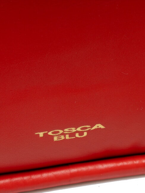 CLOE Umh&auml;ngetasche aus Leder KORALLE - Damentaschen