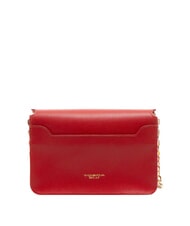 TOSCA BLU BIANCA Leder-Umh&auml;ngetasche mit Kette KORALLE - Damentaschen - 4