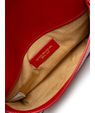 TOSCA BLU BIANCA Leder-Umh&auml;ngetasche mit Kette KORALLE - Damentaschen - 5