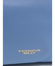 TOSCA BLU ANGIE Kleine Umh&auml;ngetasche aus Leder Himmelblau - Damentaschen - 3