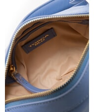 TOSCA BLU ANGIE Kleine Umh&auml;ngetasche aus Leder Himmelblau - Damentaschen - 5