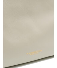 TOSCA BLU ANGIE Umh&auml;ngetasche aus Leder Wei&szlig;es Elfenbein - Damentaschen - 4