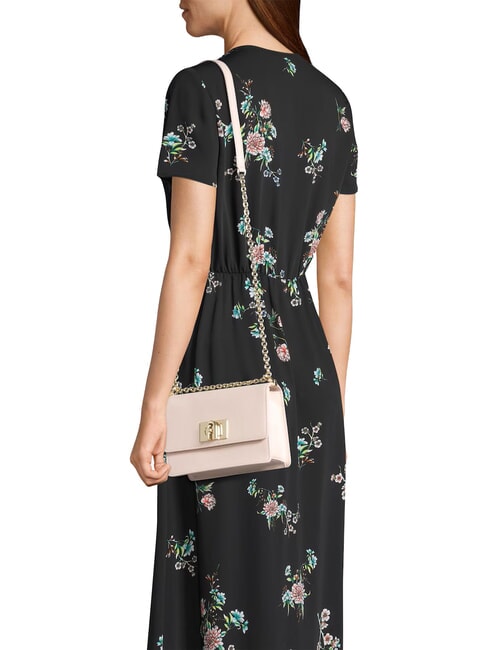 1927 Mini-Umh&auml;ngetasche aus Ares-Leder Azalee - Damentaschen