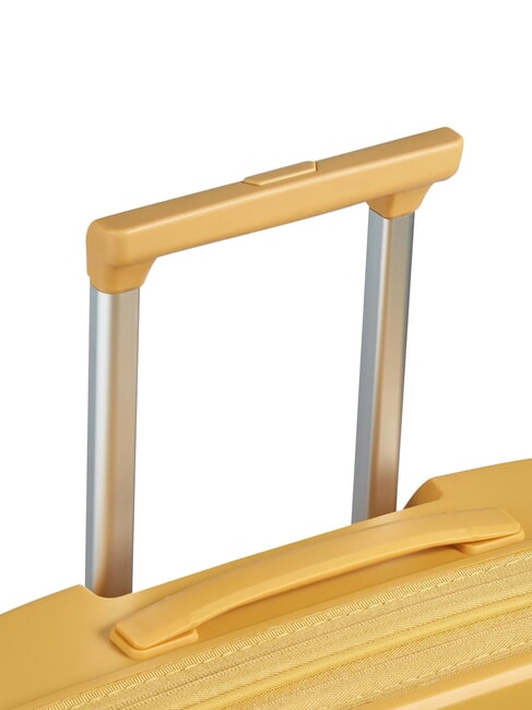 SECURITECH DUNE Gro&szlig;er erweiterbarer Trolley Gelb - Harte Trolleys