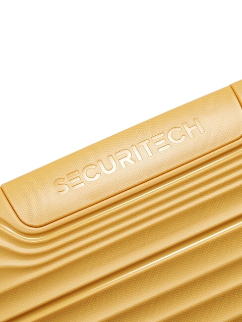 SECURITECH DUNE Gro&szlig;er erweiterbarer Trolley Gelb - Harte Trolleys