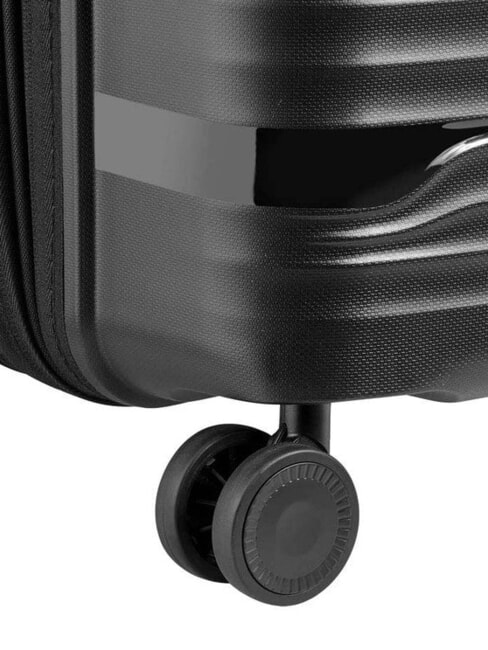 SECURITECH DUNE Gro&szlig;er erweiterbarer Trolley Schwarz - Harte Trolleys