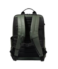 PIQUADRO CORNER SPECIALE GOMMATO 15,6-Zoll-Laptop-Rucksack GR&Uuml;N - PC-Rucks&auml;cke - 3