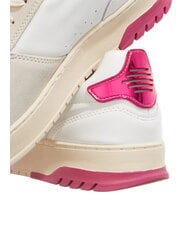 BLAUER ADEL Turnschuhe wei&szlig;/fuchsia - Damenschuhe - 5