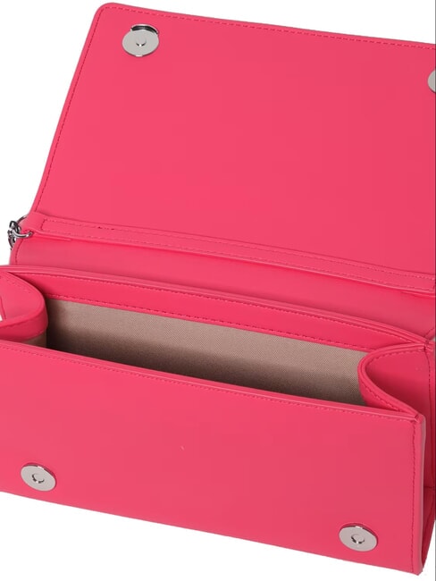 CHAIN Lettering Umh&auml;ngetasche Fuchsie - Damentaschen