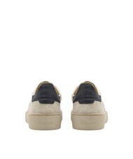 BLAUER STATEN Leder-Sneakers wei&szlig;/marineblau - Herrenschuhe - 5