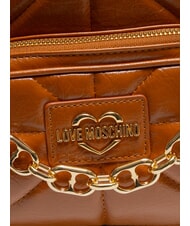 LOVE MOSCHINO GOLD CHAIN Rucksack Waln&uuml;sse - Damentaschen - 3