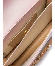 LOVE MOSCHINO HEART CHAIN Umh&auml;ngetasche rosa - Damentaschen - 5