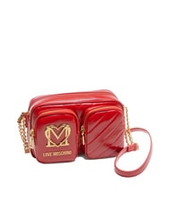 LOVE MOSCHINO CITY POCKETS Gesteppte Umh&auml;ngetasche ROT - Damentaschen - 2
