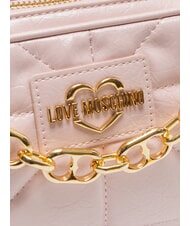 LOVE MOSCHINO GOLD CHAIN Rucksack rosa - Damentaschen - 3