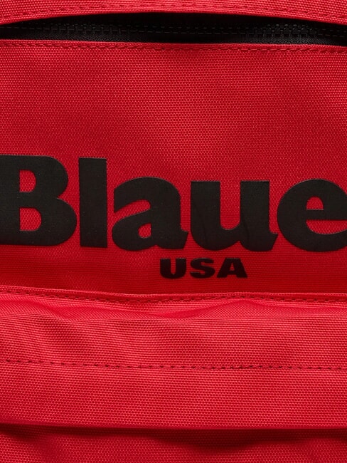 BASIC Rucksack mit Maxi-Logo-Print Rot - Rucks&auml;cke f&uuml;r Schule &amp; Freizeit