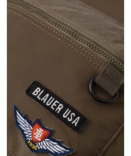 BLAUER PATCH Rucksack MILIT&Auml;RGR&Uuml;N - Rucks&auml;cke f&uuml;r Schule &amp; Freizeit - 4