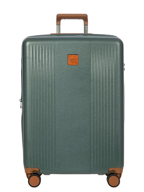 FERRARA 3er-Set Trolleys: Kabine, mittel und gro&szlig; erweiterbar gr&uuml;n - Trolleyset