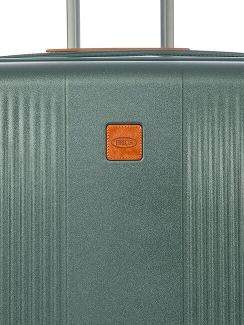 FERRARA 3er-Set Trolleys: Kabine, mittel und gro&szlig; erweiterbar gr&uuml;n - Trolleyset