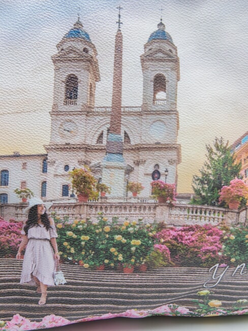 YESBAG Umh&auml;ngetasche Blumen- - Damentaschen