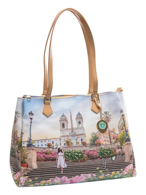 YESBAG Schultertasche Blumen- - Damentaschen