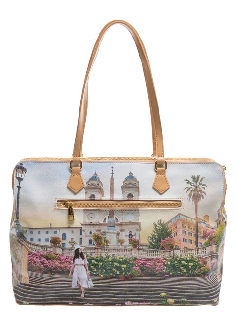 YESBAG Schultertasche Blumen- - Damentaschen