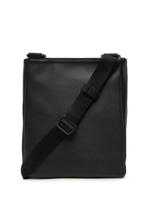 CKJ MONO LOGO Flachbeutel auf Schwarz - Damentaschen