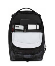 INVICTA PLUG FANTASY Abnehmbarer Trolley-Rucksack, Laptop-Halterung geb&uuml;rstetes Schwarz - Rucks&auml;cke mit Trolleyfunktion - 8