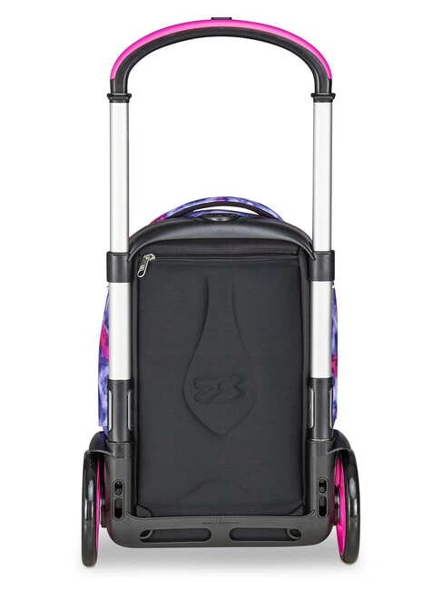 SHADY DYE GIRL PLUG Abnehmbarer Rucksack-Trolley, 2 R&auml;der violett - Rucks&auml;cke mit Trolleyfunktion