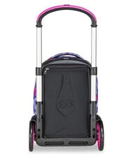 SEVEN SHADY DYE GIRL PLUG Abnehmbarer Rucksack-Trolley, 2 R&auml;der violett - Rucks&auml;cke mit Trolleyfunktion - 4